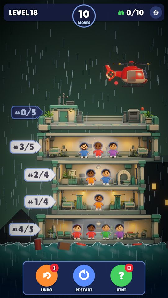 Unwet city hospital level gameplay
